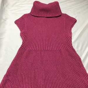 Moda International cap sleeve tunic sweater.